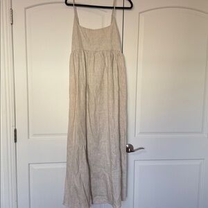 DISSH Cream Linen Dress